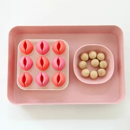 Montessori Educational Toys Ball Color Matching Game Kids Fingers Fine Motor Skill Preliminary Exercise Practicial Life Activity