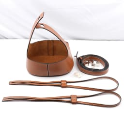 Microfiber Leather Knitting Crochet Bag Bottom Base Handbag Shoulder Strap Hollow Drawstring Bag Material for DIY Bucket Bags