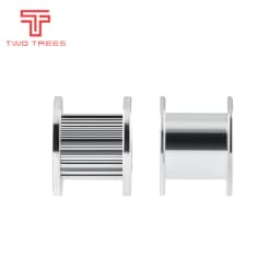 GT2 Type Passive Synchronous Wheel 16/20 Tooth Teeth Aluminum Timing Drive Pulley for 3D Printer Gear Idler Pulley Wide 6mm/10mm