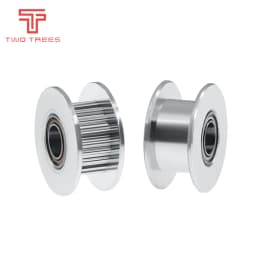 GT2 Type Passive Synchronous Wheel 16/20 Tooth Teeth Aluminum Timing Drive Pulley for 3D Printer Gear Idler Pulley Wide 6mm/10mm