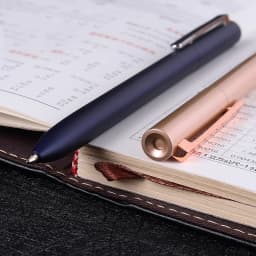 Metal Gel Pen with Refill for Metal Sign Pens 0.5mm Smooth Ink Signing Writing Business Office Pучка Aluminum Alloy Pens