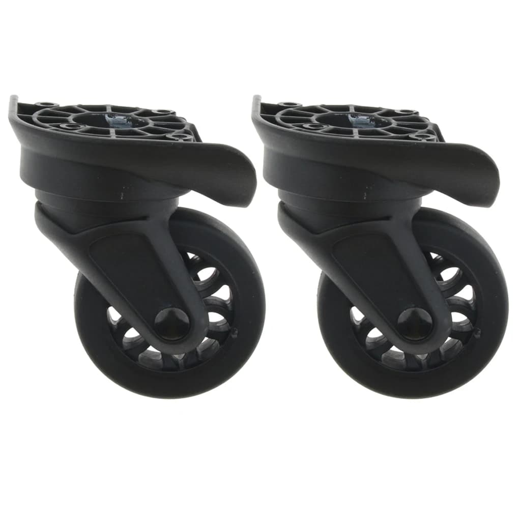 1 Pair Swivel Suitcase Luggage Wheels Replacement Casters for Travel Bag A90 Replacement Luggage Wheel