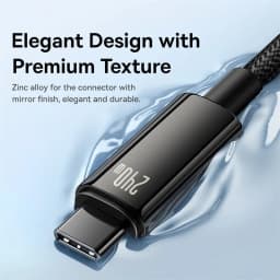 Baseus 240W USB C Cable for iPhone 18 17 16 15 Plus Pro Max Supercharge for Macbook Fast Charge Type C Cable for Xiaomi Samsung