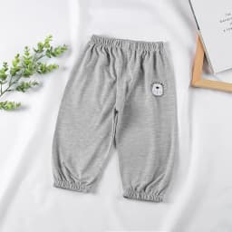 Summer New Style Children's Cotton Anti- Mosquito Pants for Boys and Girls Thin Loose Casual Bloomers for Boys and Girls KF052
