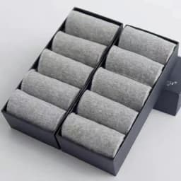 10pairs/lotMen's Cotton Socks Business Men's Breathable High-Quality Soft Fabric Men's Solid Color Long Socks Business CasualMen