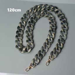 New Fashion Woman Bag Accessory Detachable Parts Replacement Chain White Green Resin Luxury Strap Women Acrylic Shoulder Chain
