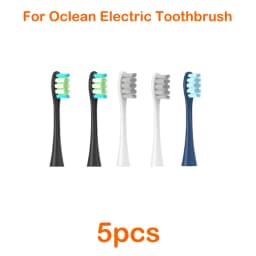5pcs Oclean Replacement Electric Toothbrush Heads For Oclean X PRO / X / Z1/ F1/ One/ Air 2 Sonic Electric Toothbrush Heads