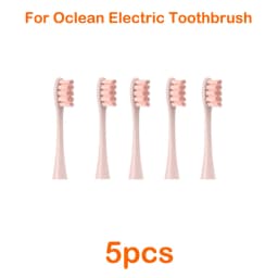 5pcs Oclean Replacement Electric Toothbrush Heads For Oclean X PRO / X / Z1/ F1/ One/ Air 2 Sonic Electric Toothbrush Heads