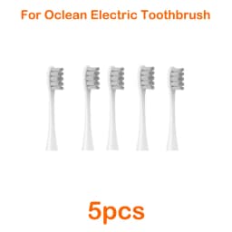 5pcs Oclean Replacement Electric Toothbrush Heads For Oclean X PRO / X / Z1/ F1/ One/ Air 2 Sonic Electric Toothbrush Heads
