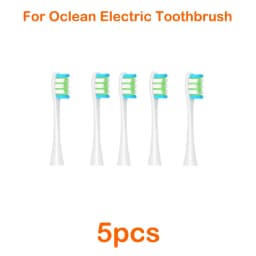 5pcs Oclean Replacement Electric Toothbrush Heads For Oclean X PRO / X / Z1/ F1/ One/ Air 2 Sonic Electric Toothbrush Heads