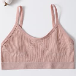 Women U-Neck Thin Strap Ribbed Wireless Bralette Push Up Bras Sport Seamless Underwear Without Pads Sexy Lingerie Crop Top M-XL