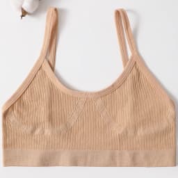 Women U-Neck Thin Strap Ribbed Wireless Bralette Push Up Bras Sport Seamless Underwear Without Pads Sexy Lingerie Crop Top M-XL