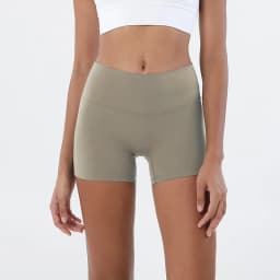 SOISOU Nylon Gym Short Yoga Fitness Women Cycling Shorts Tight Elastic Breathable High Waist Sports Pants No T Lines 13 Colors