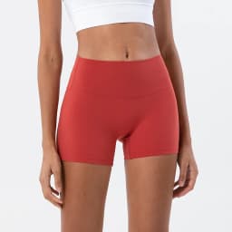 SOISOU Nylon Gym Short Yoga Fitness Women Cycling Shorts Tight Elastic Breathable High Waist Sports Pants No T Lines 13 Colors