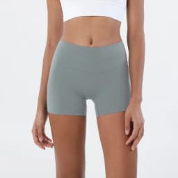 SOISOU Nylon Gym Short Yoga Fitness Women Cycling Shorts Tight Elastic Breathable High Waist Sports Pants No T Lines 13 Colors