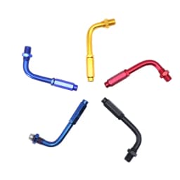 Sclmotos- CNC Motorcycle 90 Degree Adjuster Throttle Cable Screw Head Brake Clutch Wire Cable For Dirt Pit Bike Moped Scooter
