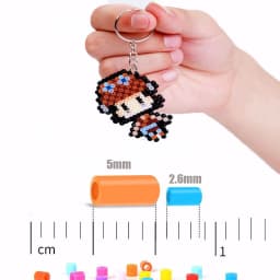 2.6mm Mini Hama Beads Fuse Beads Set Puzzles Toy 24 48 72 Color Hama Beads Diy Puzzles High Quality Handmade Gift Children Toy