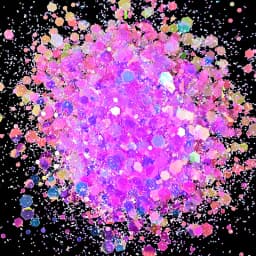 50G/Bag Holographic Mixed Hexagon Shape Chunky Nail Glitter Sequins Sparkly Flakes Slices Manicure Body/Eye/Face Glitter TCF2335
