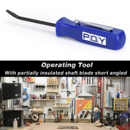 3Pocket Pry Bar Short Angled Operating Handy Tool 4-Sided Grip Car Repair Remove Tools WLR-GJ005-QY