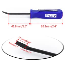 3Pocket Pry Bar Short Angled Operating Handy Tool 4-Sided Grip Car Repair Remove Tools WLR-GJ005-QY