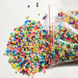 2.6mm Mini Hama Beads Fuse Beads Set 1,0000pcs with Accessory Pegboard Puzzles Toy Perler Toys for Children Creative Toys