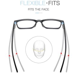 VIVIBEE 2026 Square Blue Light Blocking Glasses Men TR90 Light Frame Anti Blue Ray Eyeglasses Women Classic Computer Eyewear