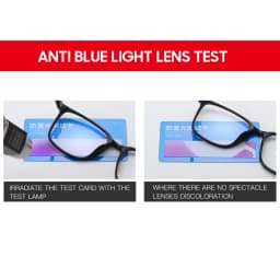 VIVIBEE 2026 Square Blue Light Blocking Glasses Men TR90 Light Frame Anti Blue Ray Eyeglasses Women Classic Computer Eyewear