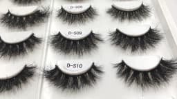 RED SIREN Lashes Mink Eyelashes Real Mink Hair Fluffy Messy Soft Natural Lashes Makeup 3d Mink Lashes