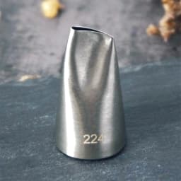 #224 225 Rose Petal Piping Nozzle Korea Bean Paste Flower Petals Cake Decorating Icing Tip Nozzles For Cream Medium Size