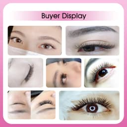 MASSCAKU New Arrival YY Shape Lash Fluffy Individual Eyelash Extensions Natural and Soft Lash Wholesale/Supplies