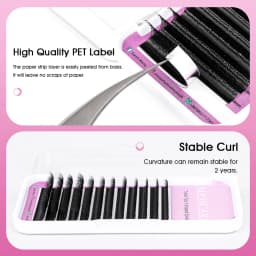 MASSCAKU New Arrival YY Shape Lash Fluffy Individual Eyelash Extensions Natural and Soft Lash Wholesale/Supplies
