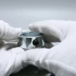 Galvanized Retaining Ring Shaft Collar with Screw Adjustment Shaft Clamp Locking Ring Sleeve Dia3-70mm In Stock