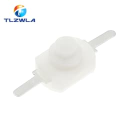 10PCS 12*8MM DC 30V 1A On Off Mini Push Button Switch for Electric Torch 1208YD Self Locking