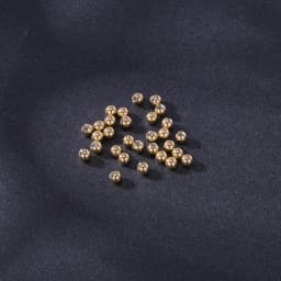 ZS 5-50Pcs 16G Stainless Steel Piercing Screw Replacement Ball Rose Gold Plated Earring Balls Nose Labret Helix Piercing Ball