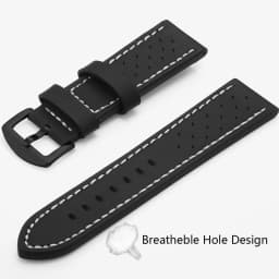 Fashion Watch Band Strap Sport Vintage Leather Watchband Stainless Steel Buckle Watch Accessories 18mm 20mm 22mm 24mm