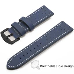 Fashion Watch Band Strap Sport Vintage Leather Watchband Stainless Steel Buckle Watch Accessories 18mm 20mm 22mm 24mm