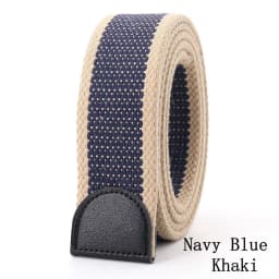 Belts For Man Canvas Tactical Belt Width 3.8cm Thickness 4mm Belts For Woman Belt Jeans Fashion Belt (No Buckle)