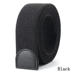 Belts For Man Canvas Tactical Belt Width 3.8cm Thickness 4mm Belts For Woman Belt Jeans Fashion Belt (No Buckle)