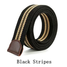 Belts For Man Canvas Tactical Belt Width 3.8cm Thickness 4mm Belts For Woman Belt Jeans Fashion Belt (No Buckle)
