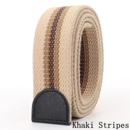 Belts For Man Canvas Tactical Belt Width 3.8cm Thickness 4mm Belts For Woman Belt Jeans Fashion Belt (No Buckle)