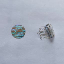 2000pcs 15mmx15mm, Hologram Security Warranty Stickers,Tamper Proof Void Original Label ,Custom Logo