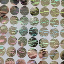 2000pcs 15mmx15mm, Hologram Security Warranty Stickers,Tamper Proof Void Original Label ,Custom Logo