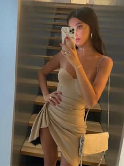 Verngo Simple Champagne Soft Satin Short Evening Party Dresses Sweetheart Pleats Sheath Asymmetric Prom Gowns Lady Customized