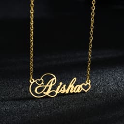 Fashion Custom Name Necklaces for Women Stainless Steel Personalized Summer Choker Letter Heart Butterfly Pendant Jewelry Gift