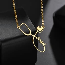 Fashion Custom Name Necklaces for Women Stainless Steel Personalized Summer Choker Letter Heart Butterfly Pendant Jewelry Gift