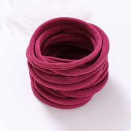 20Pcs/Lot Baby Girl DIY Nylon Headbands Soft Traceless Stretchy Headband for Children Hair Band Girl Elastic Hair Accessories