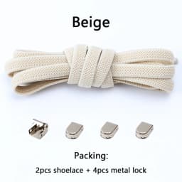Shoelaces for Sneakers No Tie Elastic Shoe Laces One Size Fits All Adult and Kids Shoes Shoelace Tieless Flat Expand Shoestrings