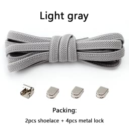Shoelaces for Sneakers No Tie Elastic Shoe Laces One Size Fits All Adult and Kids Shoes Shoelace Tieless Flat Expand Shoestrings