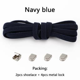 Shoelaces for Sneakers No Tie Elastic Shoe Laces One Size Fits All Adult and Kids Shoes Shoelace Tieless Flat Expand Shoestrings
