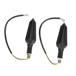 E24 Motorcycle Turn Signals Flowing Turn Signal Light 12LED Turn Signal Indicator Amber Light Blinker 12V M10 Approved E-Mark